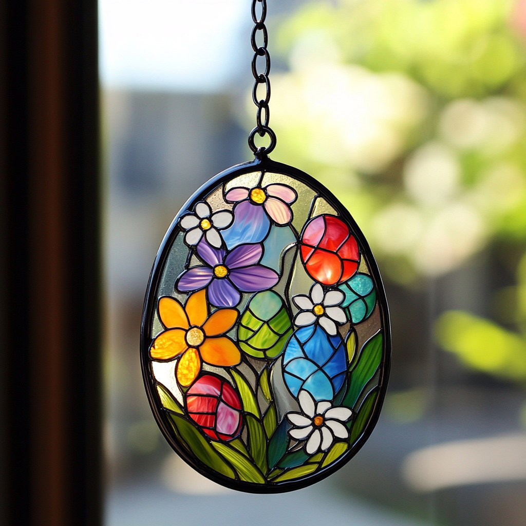 Funny Easter Suncatcher