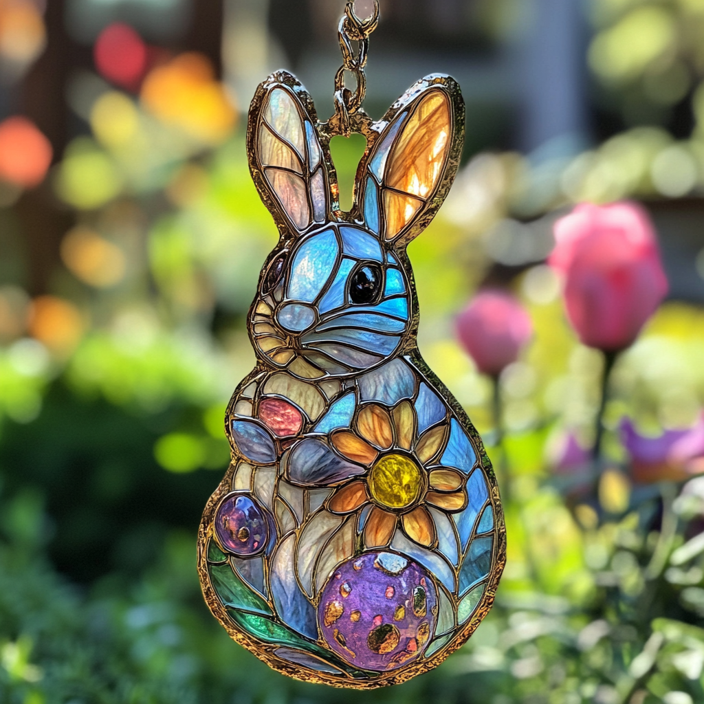 Funny Easter Suncatcher