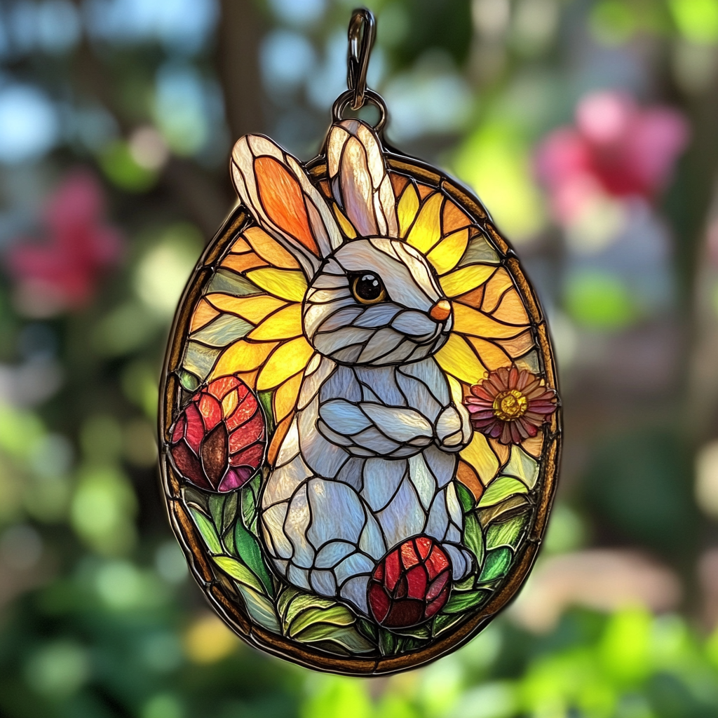 Funny Easter Suncatcher