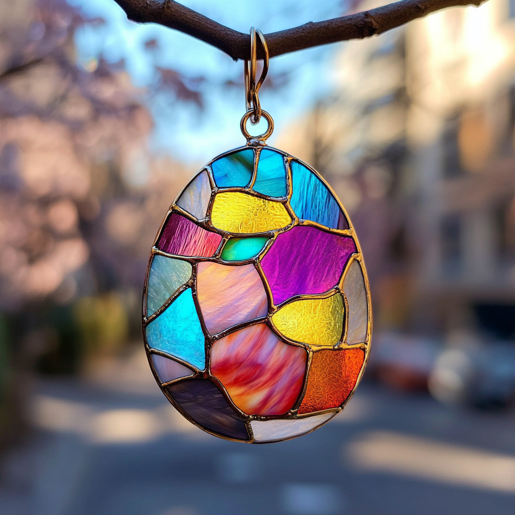 Funny Easter Suncatcher