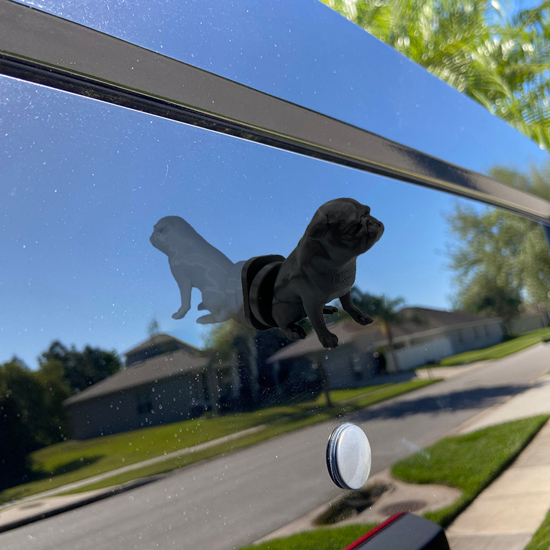 🚗💦 Meet the Ultimate Car Accessory: The Fun Middle Finger Spraying Duck! 🦆💥