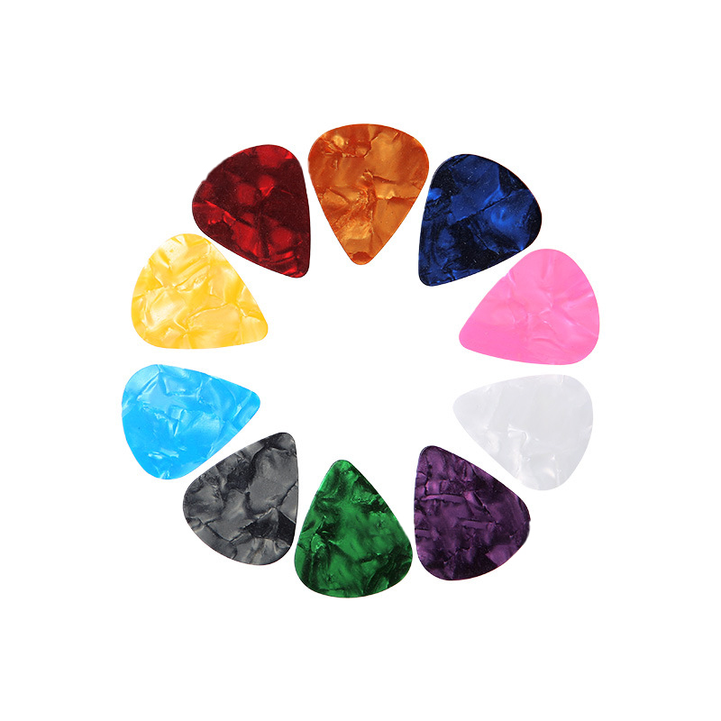 10-Pack Premium Celluloid Guitar Picks