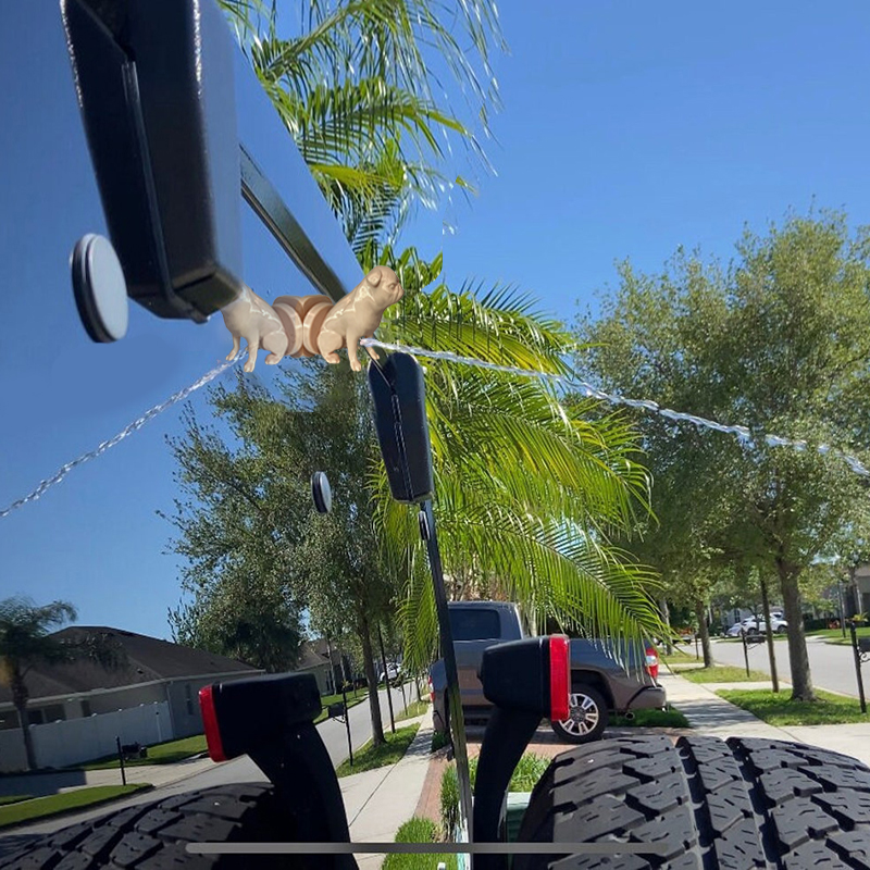 🚗💦 Meet the Ultimate Car Accessory: The Fun Middle Finger Spraying Duck! 🦆💥