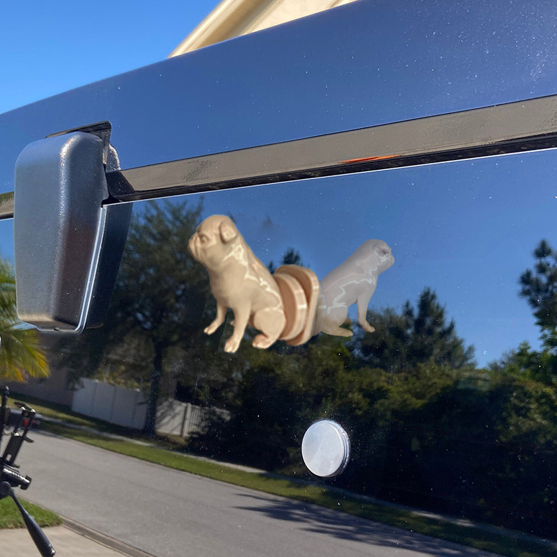 🚗💦 Meet the Ultimate Car Accessory: The Fun Middle Finger Spraying Duck! 🦆💥