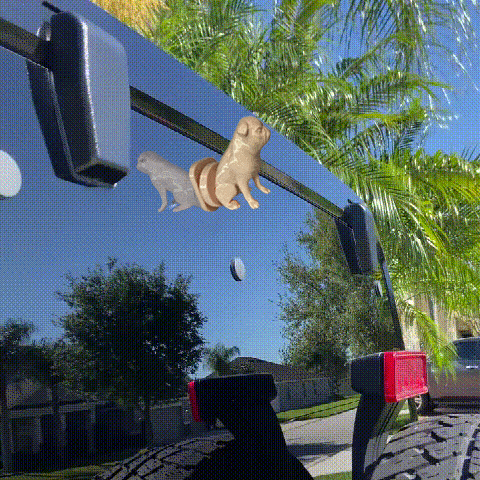 🚗💦 Meet the Ultimate Car Accessory: The Fun Middle Finger Spraying Duck! 🦆💥