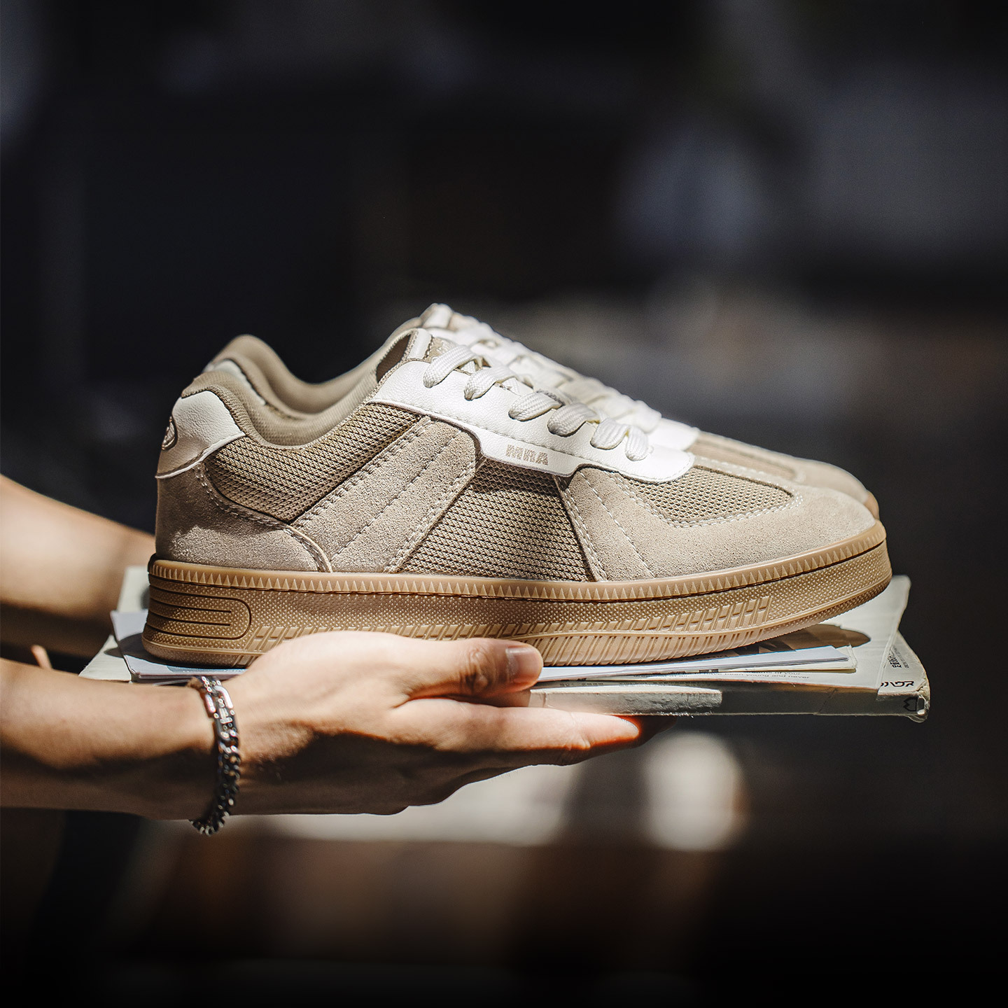 2025 Autumn New Thick soled Sports and Leisure Retro Versatile Board Shoes