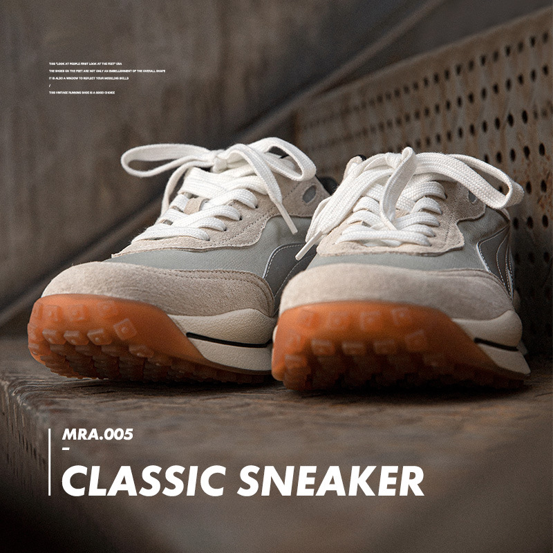 Maden Breathable thin Forrest Gump shoes Korean version trendy casual sports shoes retro jogging shoes