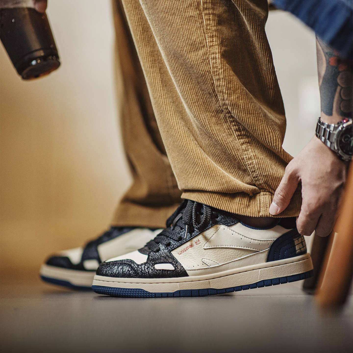 Men'S 2025 New Retro Low Cut Trendy Versatile Casual Shoes, Sports Shoes