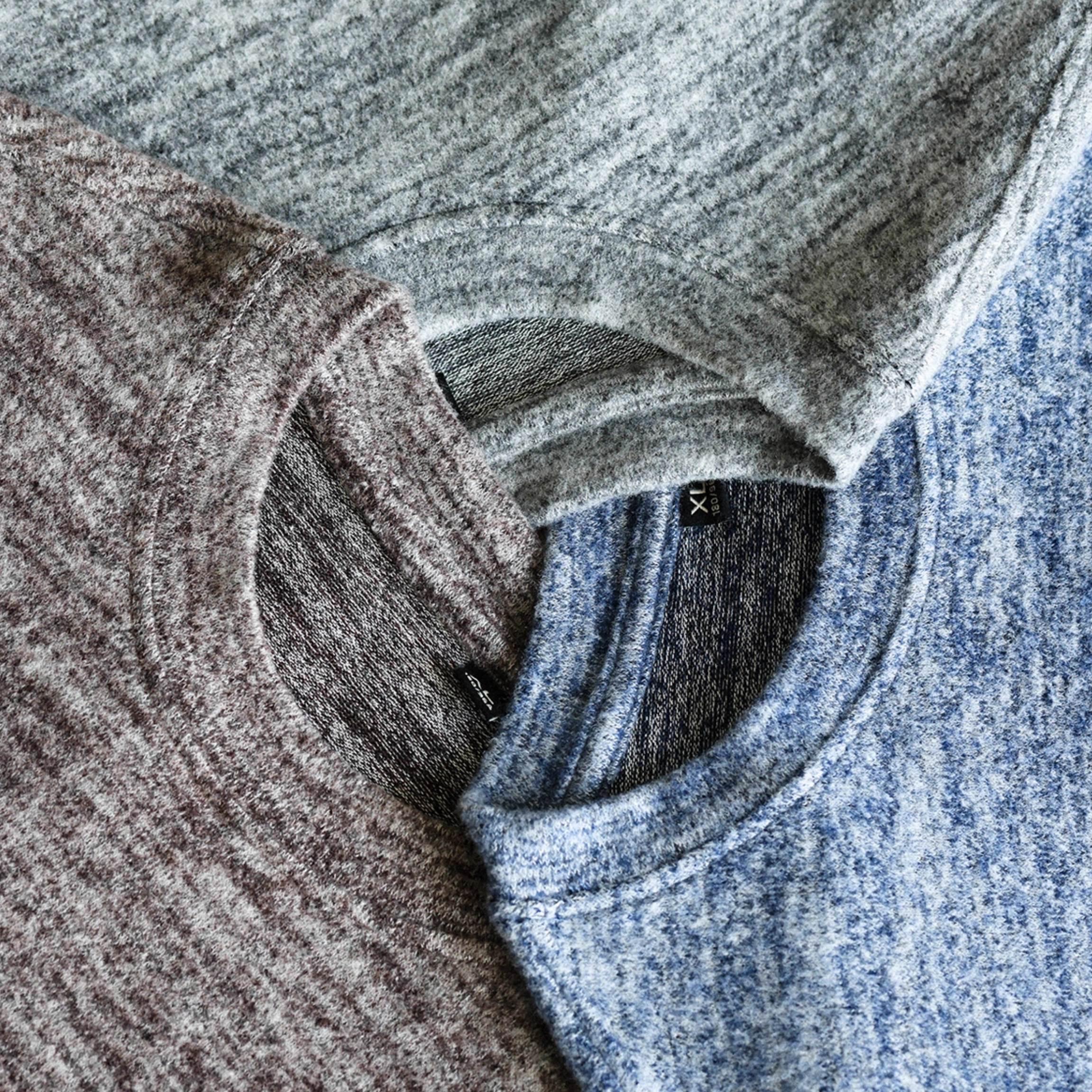 American High-End 250g Elastic Hanging Casual Long Sleeved T-Shirt