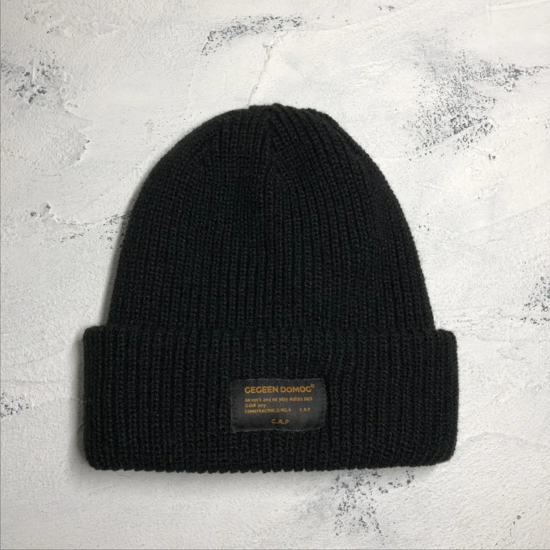 American Retro Knitted Hat Warm Street Navy Leisure Original Trendy Brand Knitted Hat