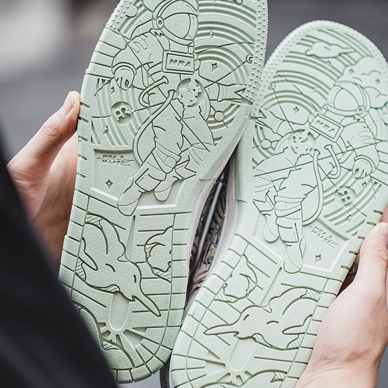 2025 New Men's Tropical Rainforest Printed Sports and Leisure Shoes