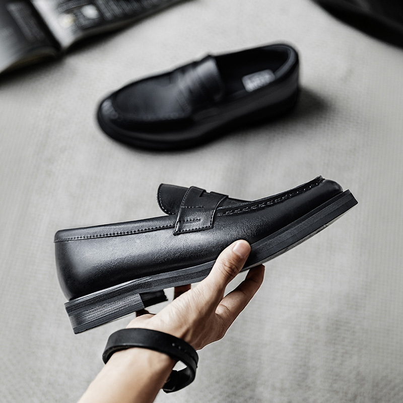 2025 New Mokasin Commuter Derby Old Money Style Casual Leather Shoes