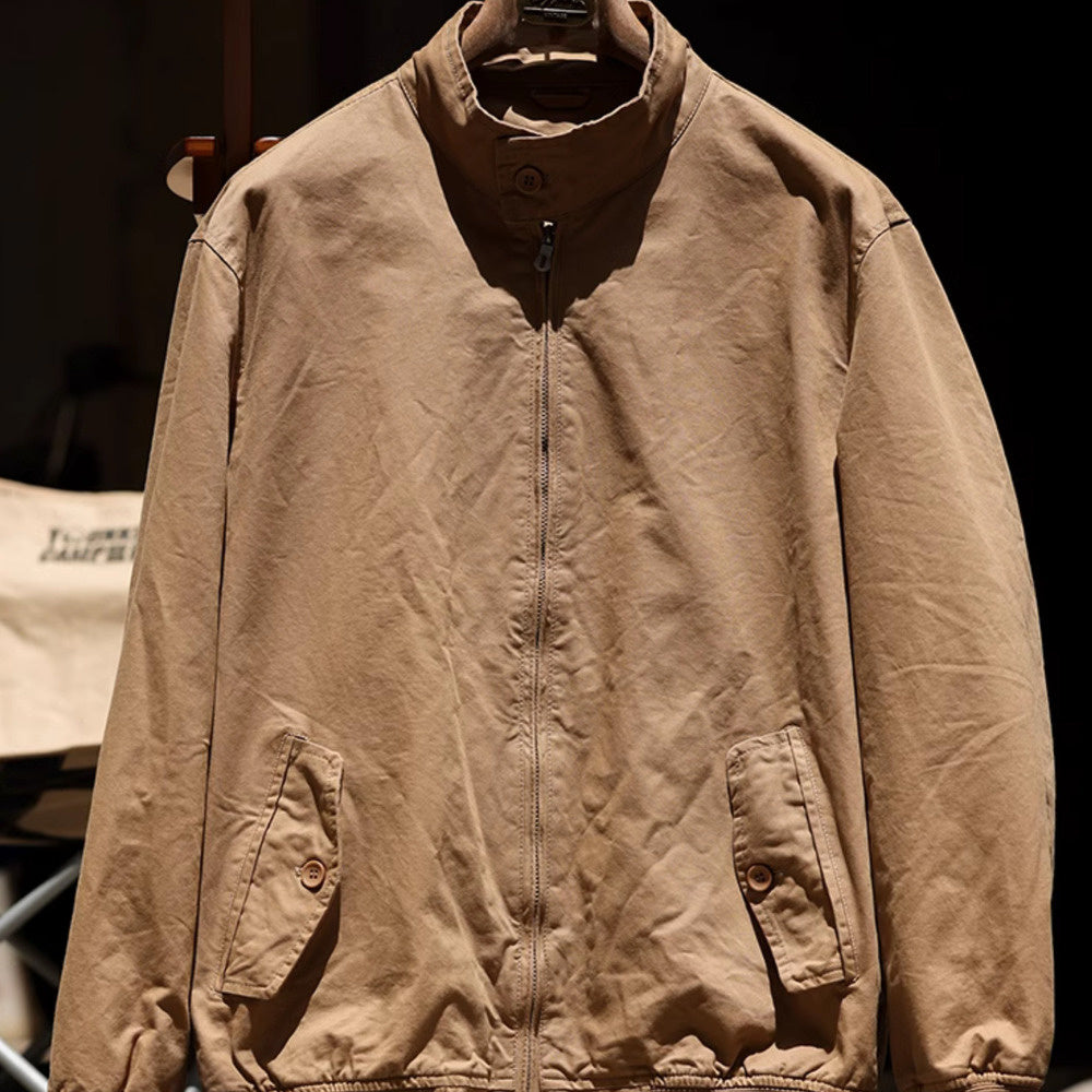 BGYO American Harrington G9 standing collar flight jacket men's spring and autumn classic workwear top jacket