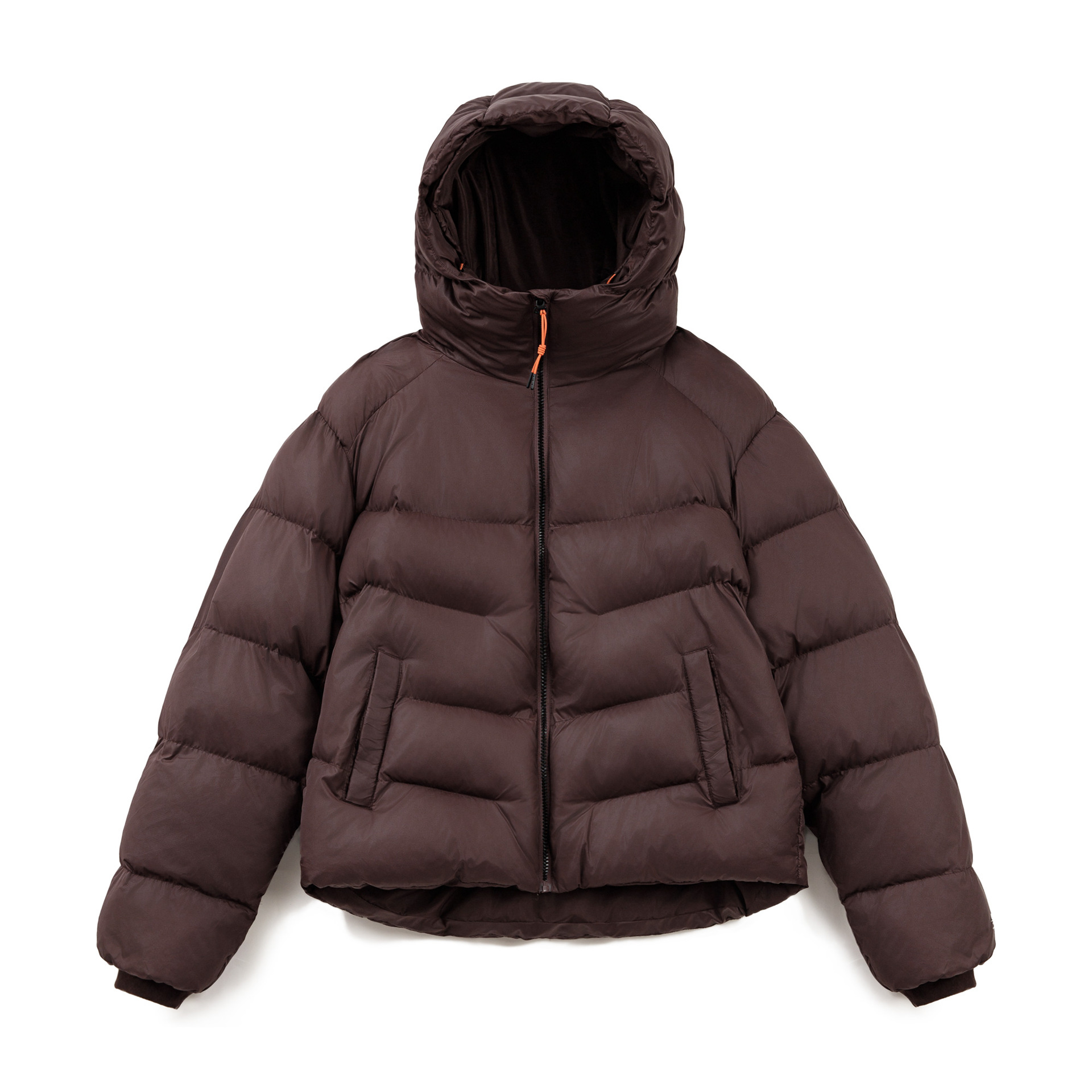 American Style Hooded Stand Up Collar Mountain Style Outdoor Short Jacket