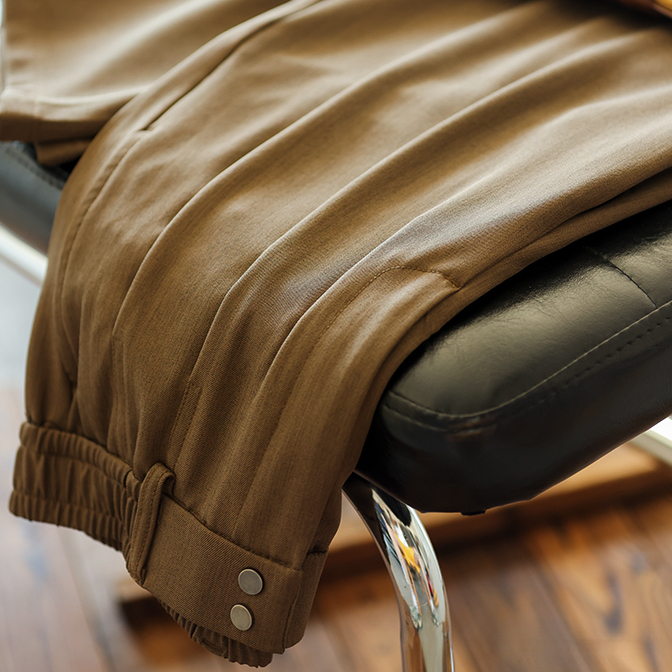 American 240g  men's double four button design casual pants