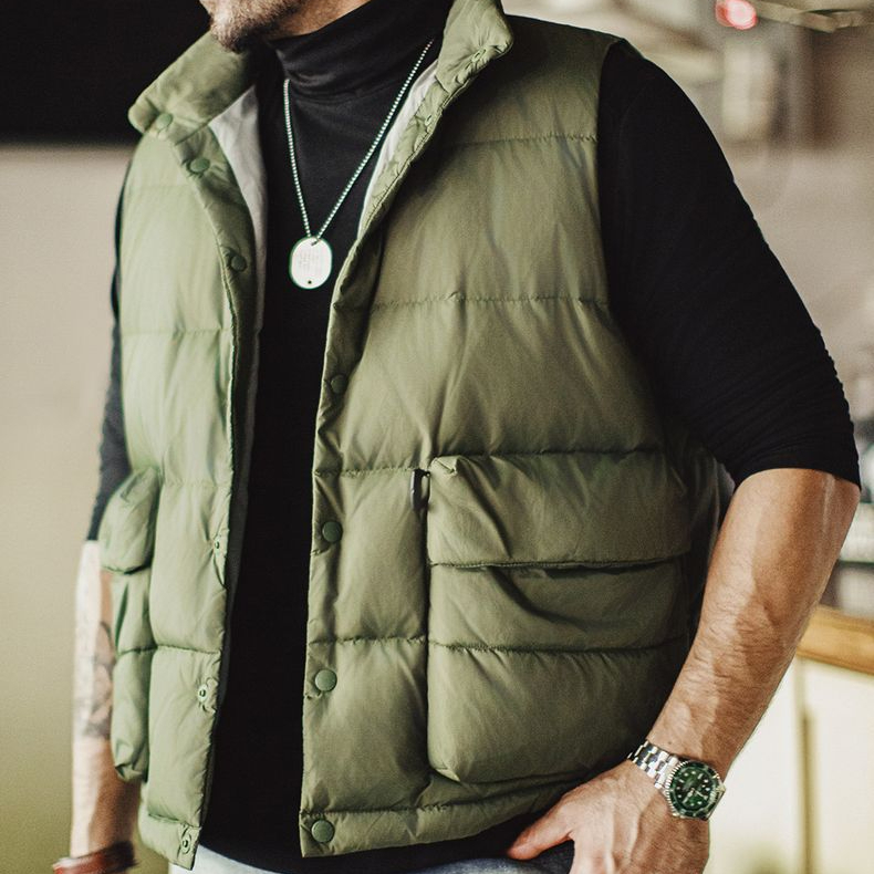 Old Money Style Men's Casual Antibacterial Half High Collar Warm Long Sleeve T-shirt