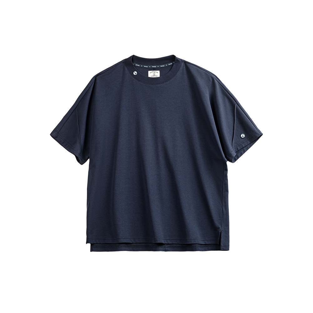 Maden casual 3A antibacterial quick drying sports breathable silhouette anti war short sleeved base shirt