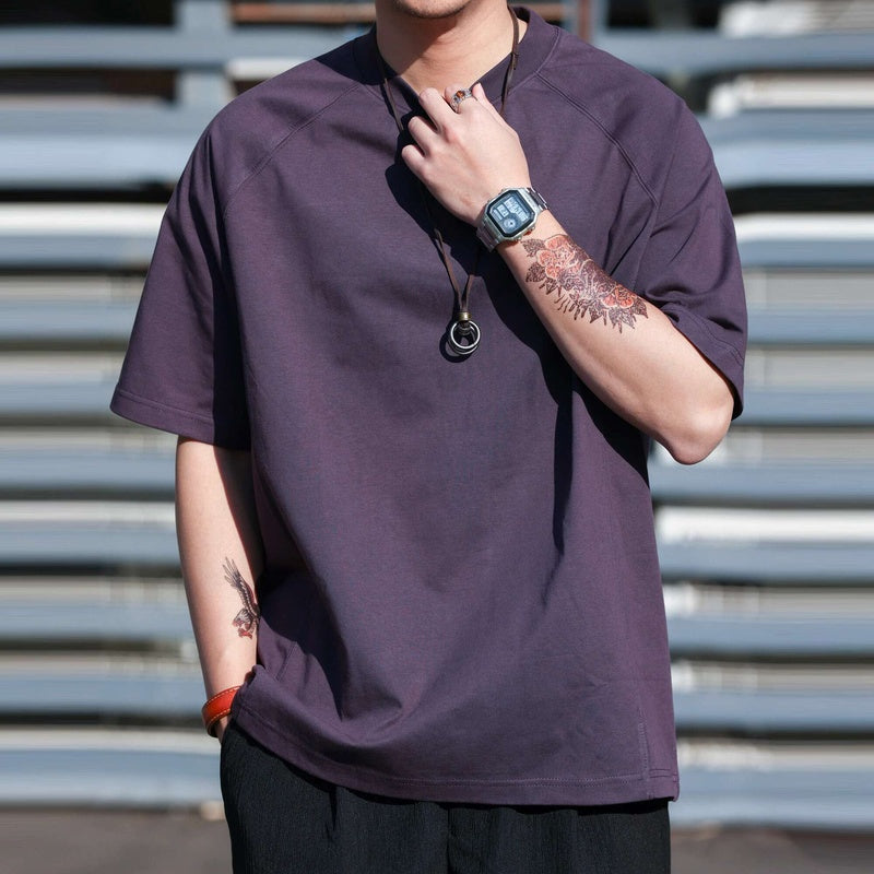 American Casual Breathable Antibacterial Men's T-Shirt