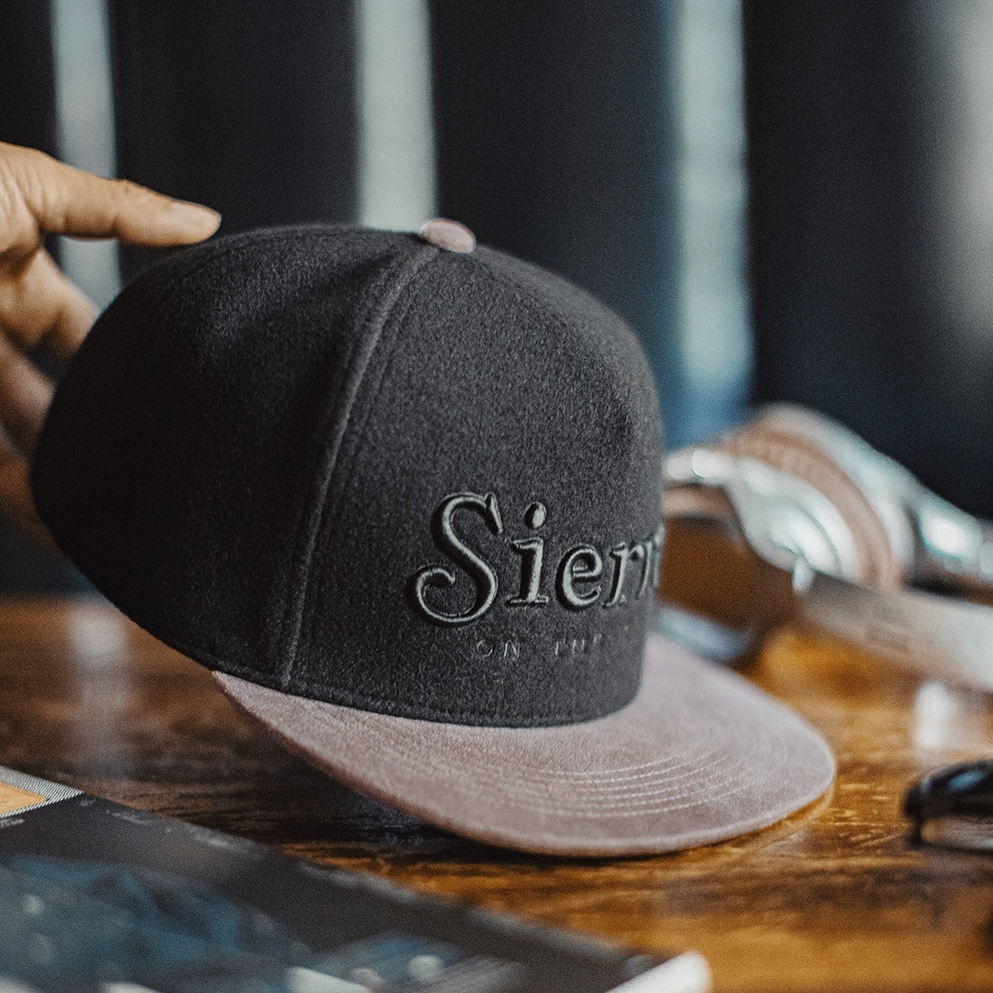 American Flat Brimmed Black Embroidered Hip-Hop Men'S Duckbill Cap