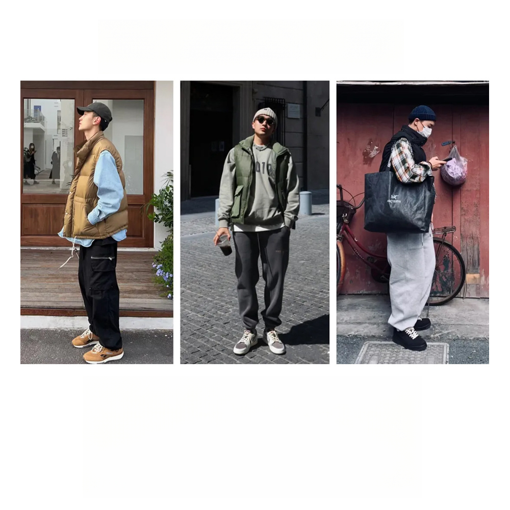 MADEN Casual Light Thin Duck down Keep Warm Inner Match Outer Wear down Vest