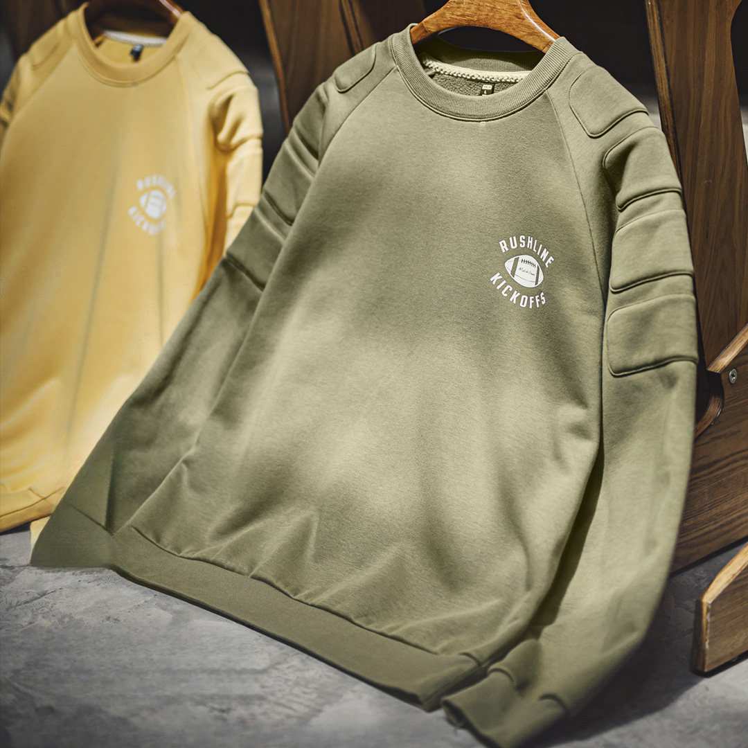 American Style Fleece Hoodie With Thickened And Warm Top, Loose Round Neck Hoodie