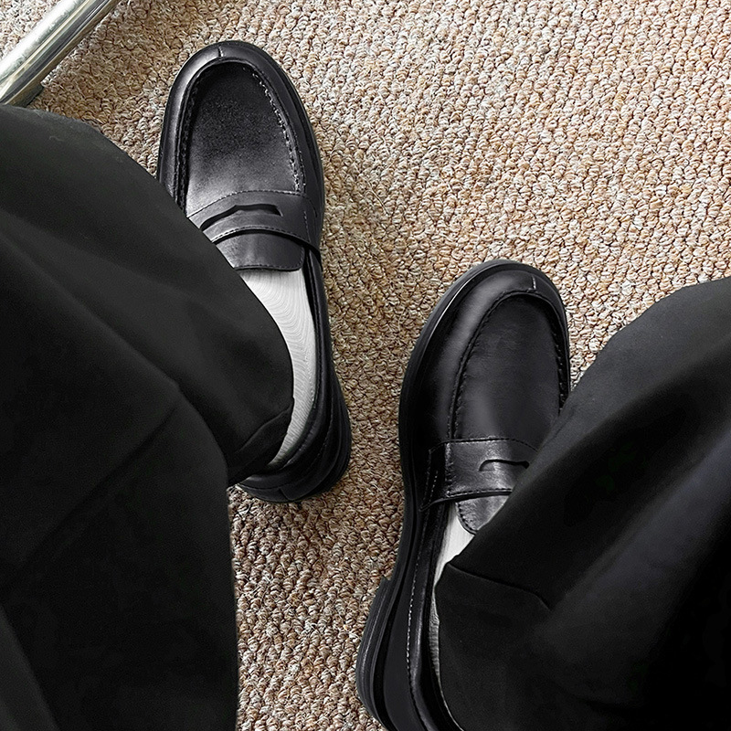 2025 New Mokasin Commuter Derby Old Money Style Casual Leather Shoes