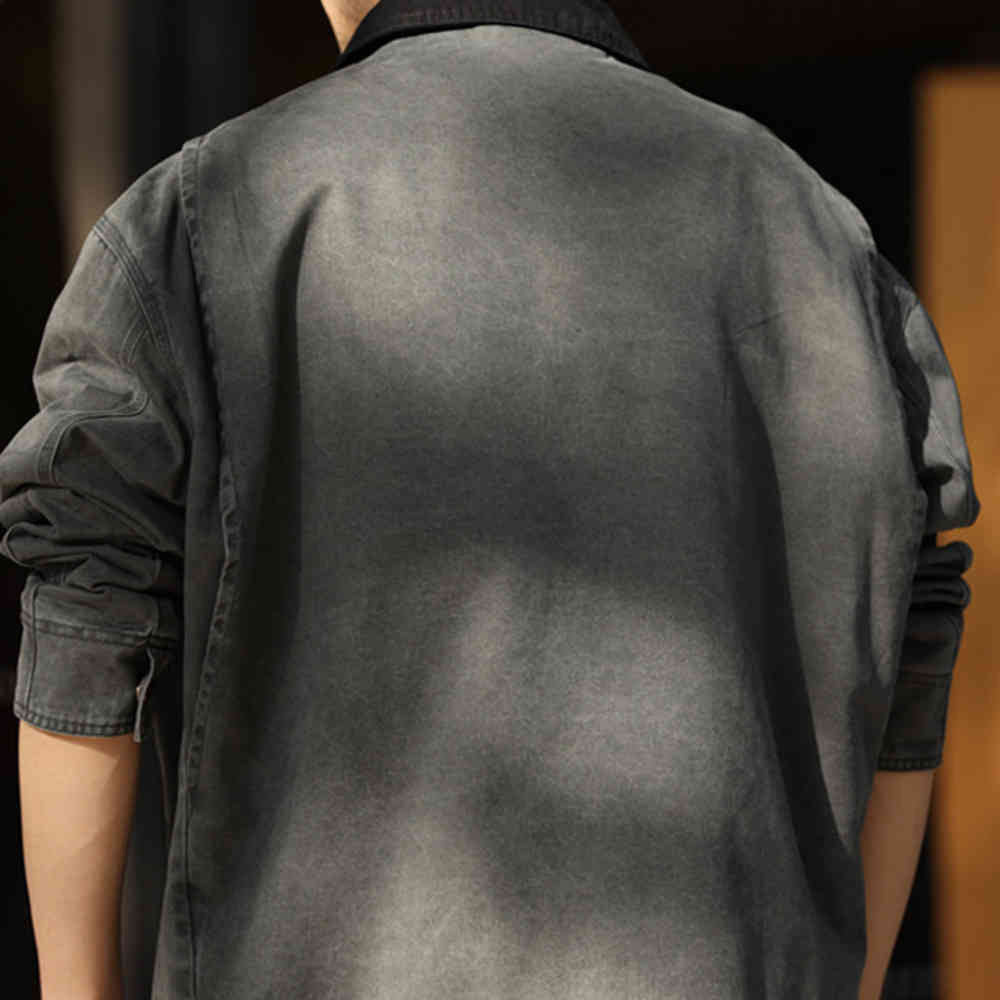 Interstellar Amekaji workwear jacket, loose Detroit hunting jacket