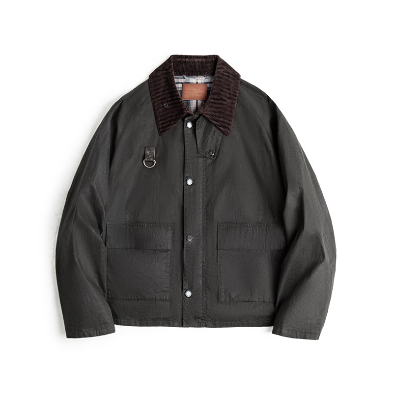 Maggol vintage Spey oil wax fishing jacket vintage vintage outdoor lapel jacket