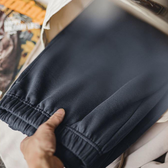 American Casual Versatile Loose Straight Leg Ankle Sports Pants