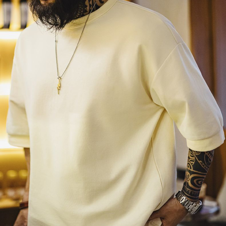 American casual loose cotton Cityboy hanging breathable T-shirt