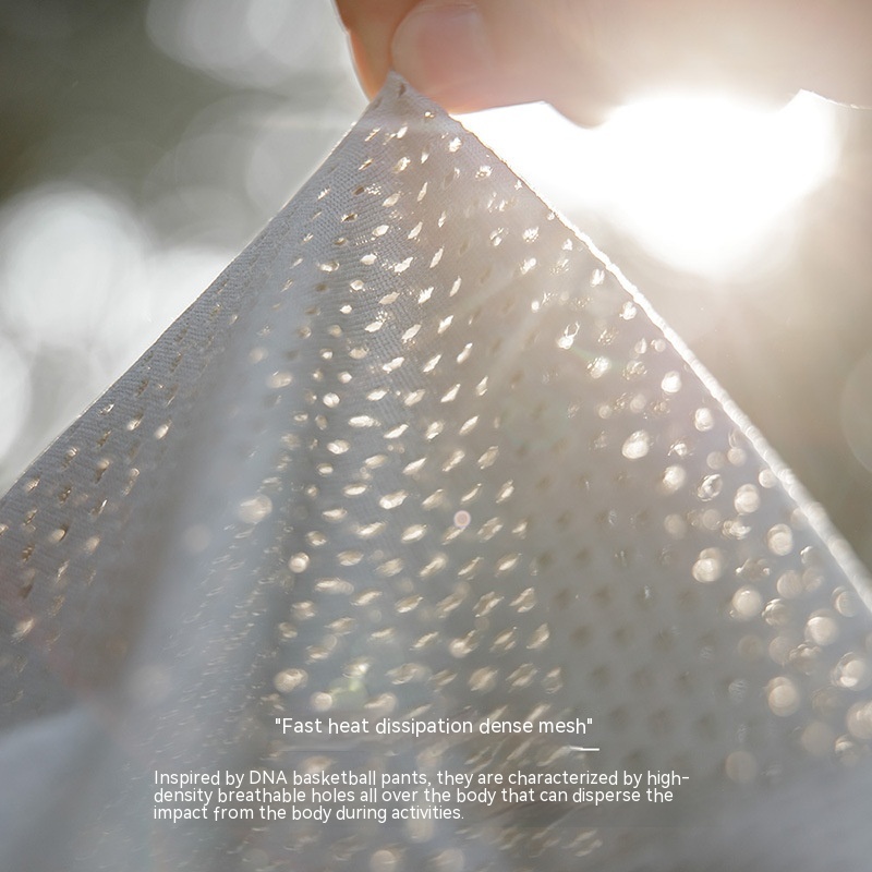 Maden Retro mesh sweat-wicking loose training basketball capris