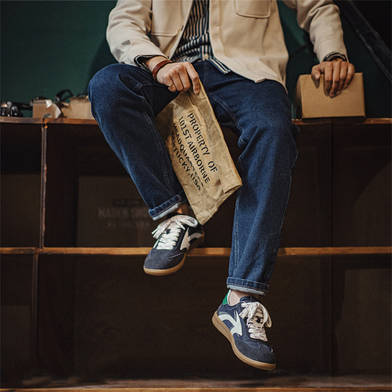 Maden's new retro summer sports niche versatile lightweight soft sole casual sneakers