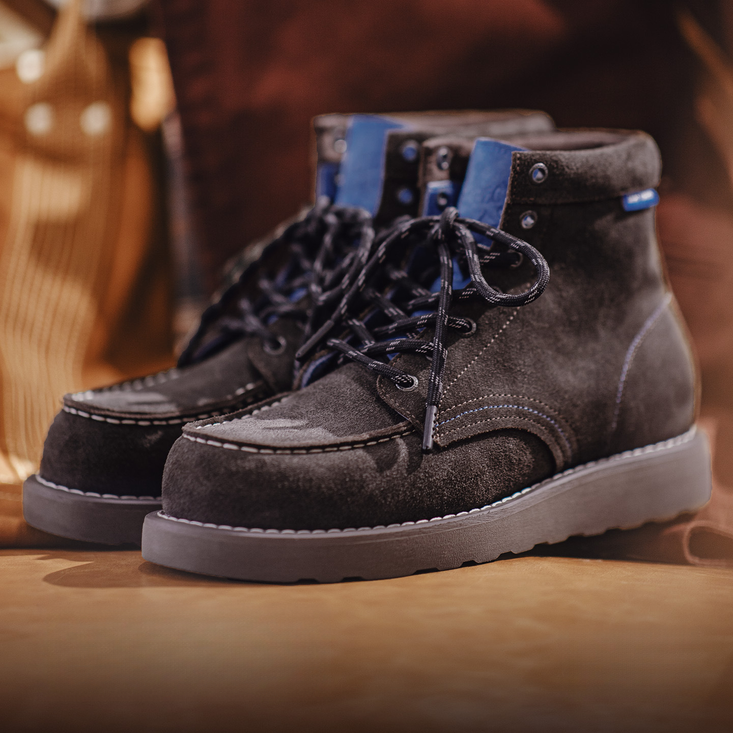 New Autumn And Winter Men'S Suede Leather Thick Soled Midsole American Retro Martin Boots