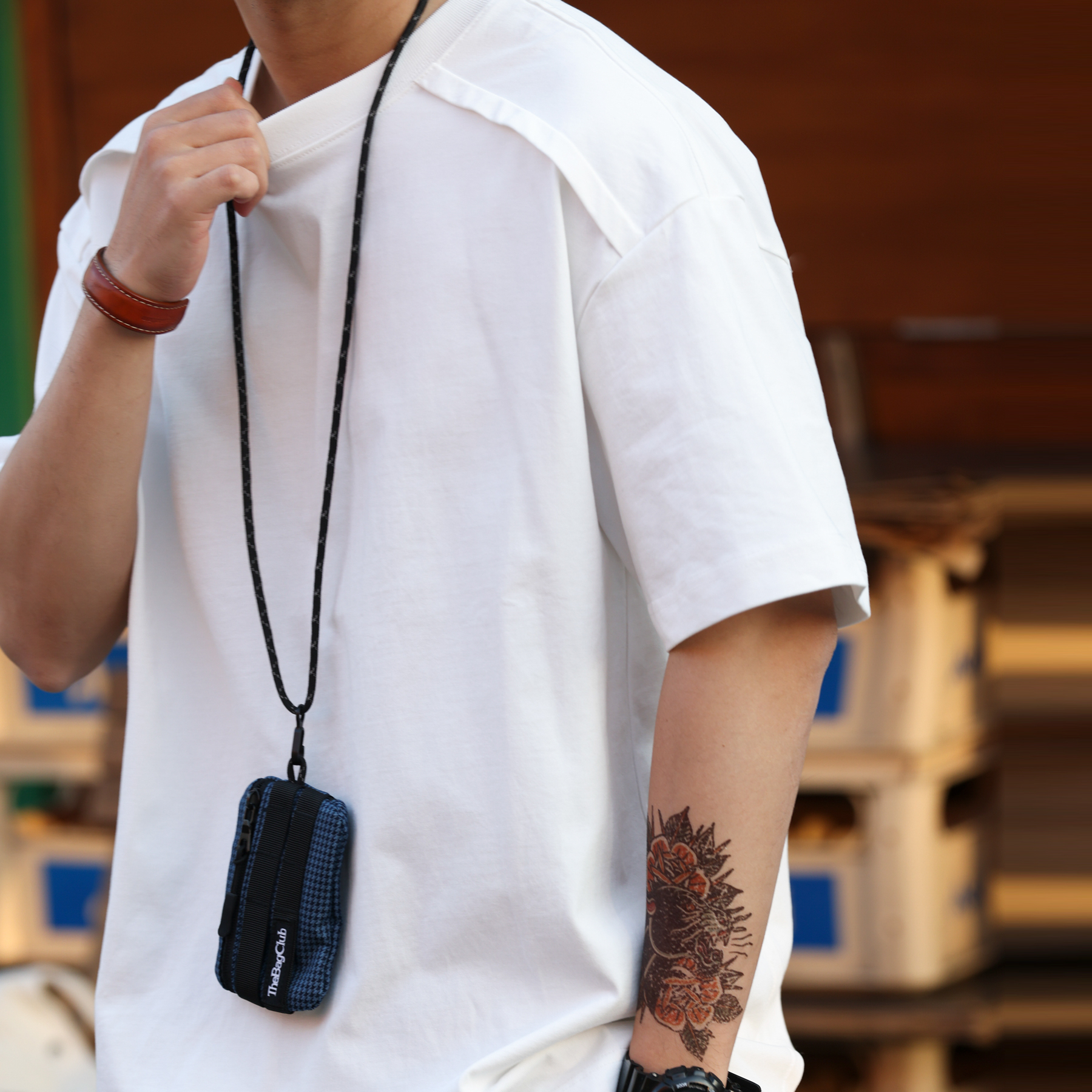 American style splicing cut MEN'S loose cotton casual short sleepshirts T-shirt