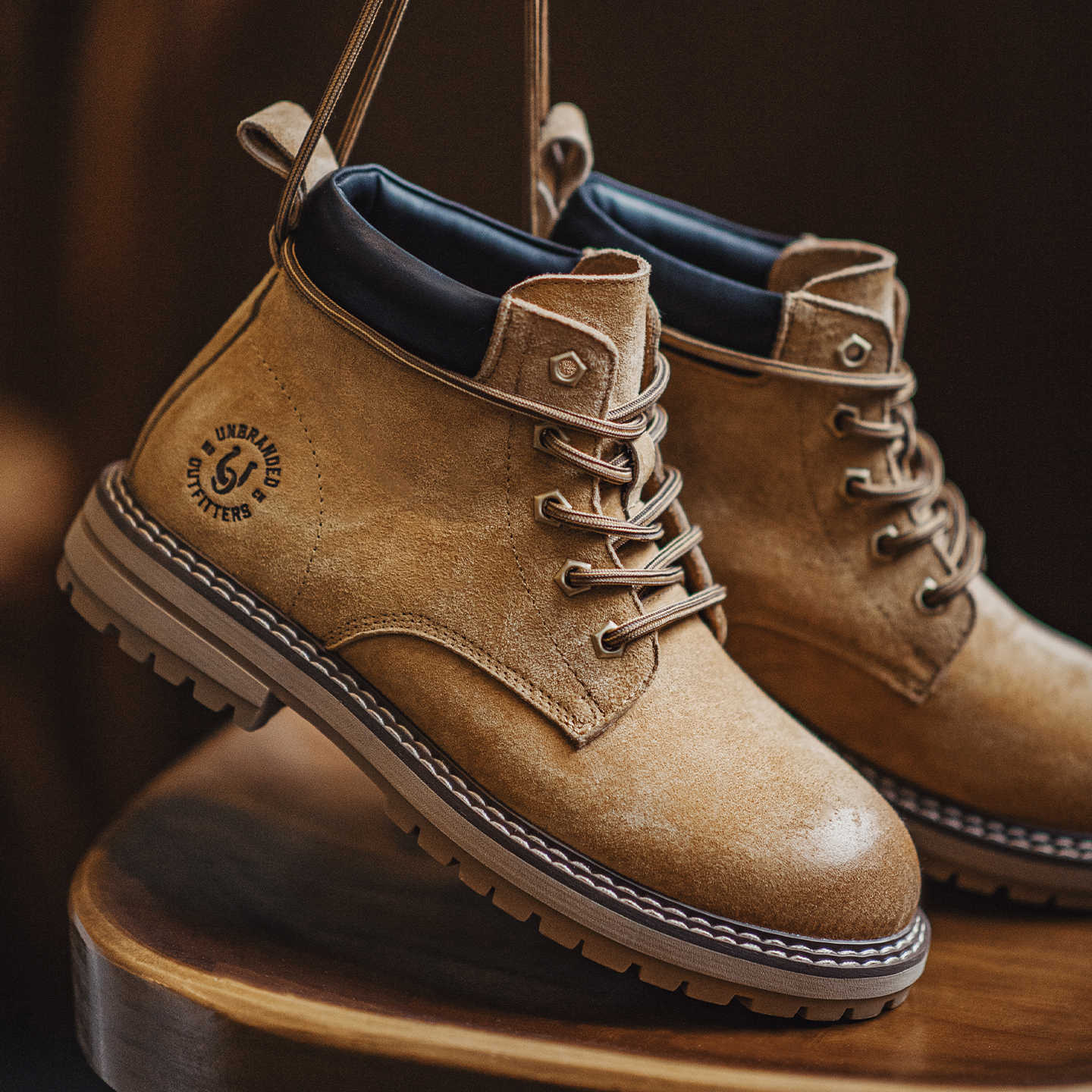 Autumn 2025 New Men'S Casual Mid Top Outdoor American Retro Martin Boots