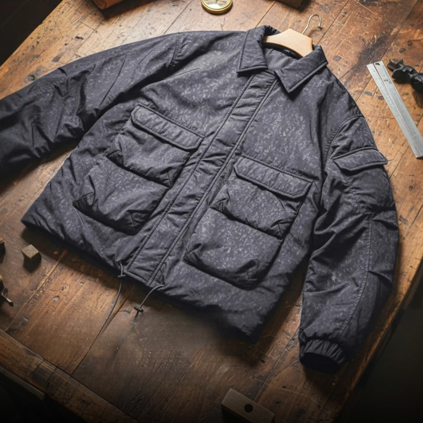 American Retro M65 Stand Up Collar Warm Tough Guy Jacket