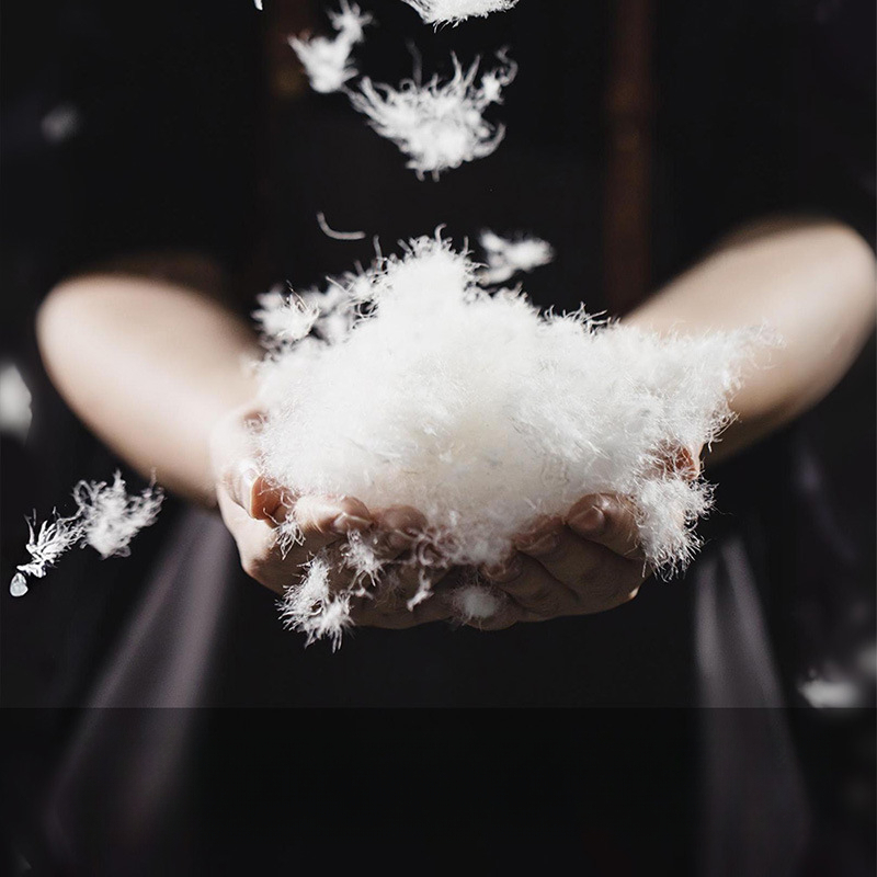 MADDEN Casual Stand Collar 90 White Duck Down Outdoor Windproof Thermal Coat