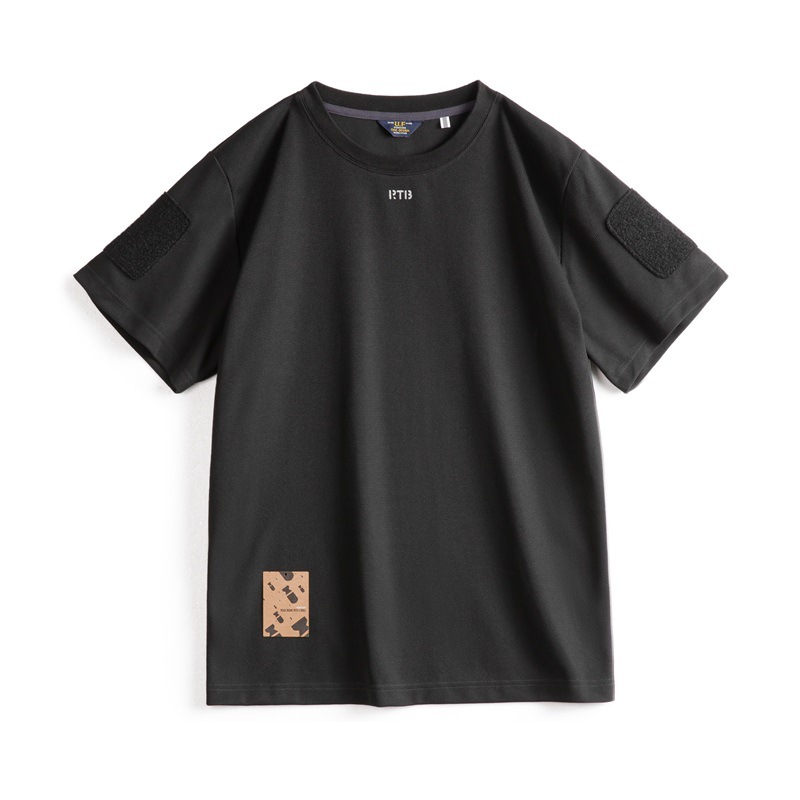 Maden casual honeycomb texture short sleeved T-shirt basic breathable sweat wicking training top