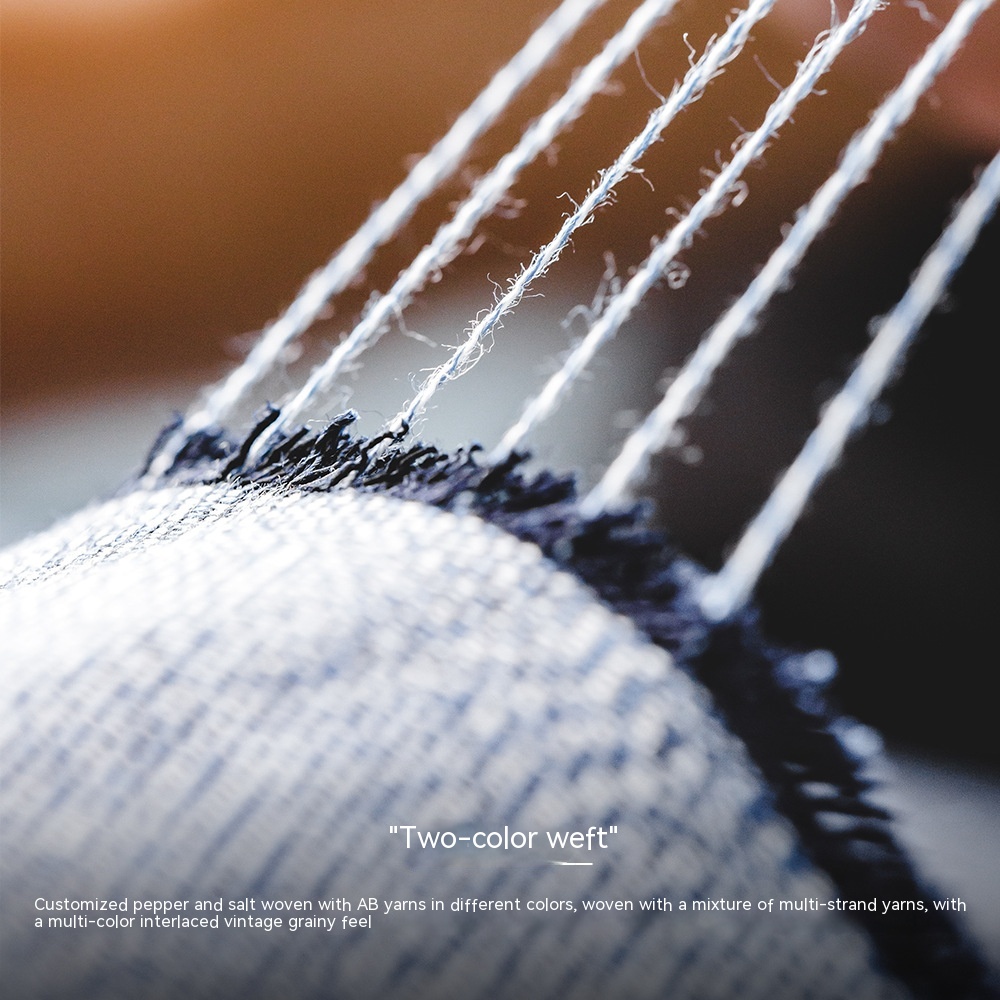  Pepper Salt Original Cow Jeans Amikaki Denim Red Ear Straight Sleeve