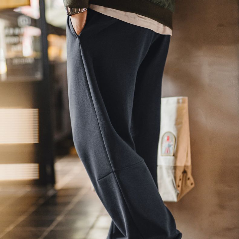 American Casual Versatile Loose Straight Leg Ankle Sports Pants