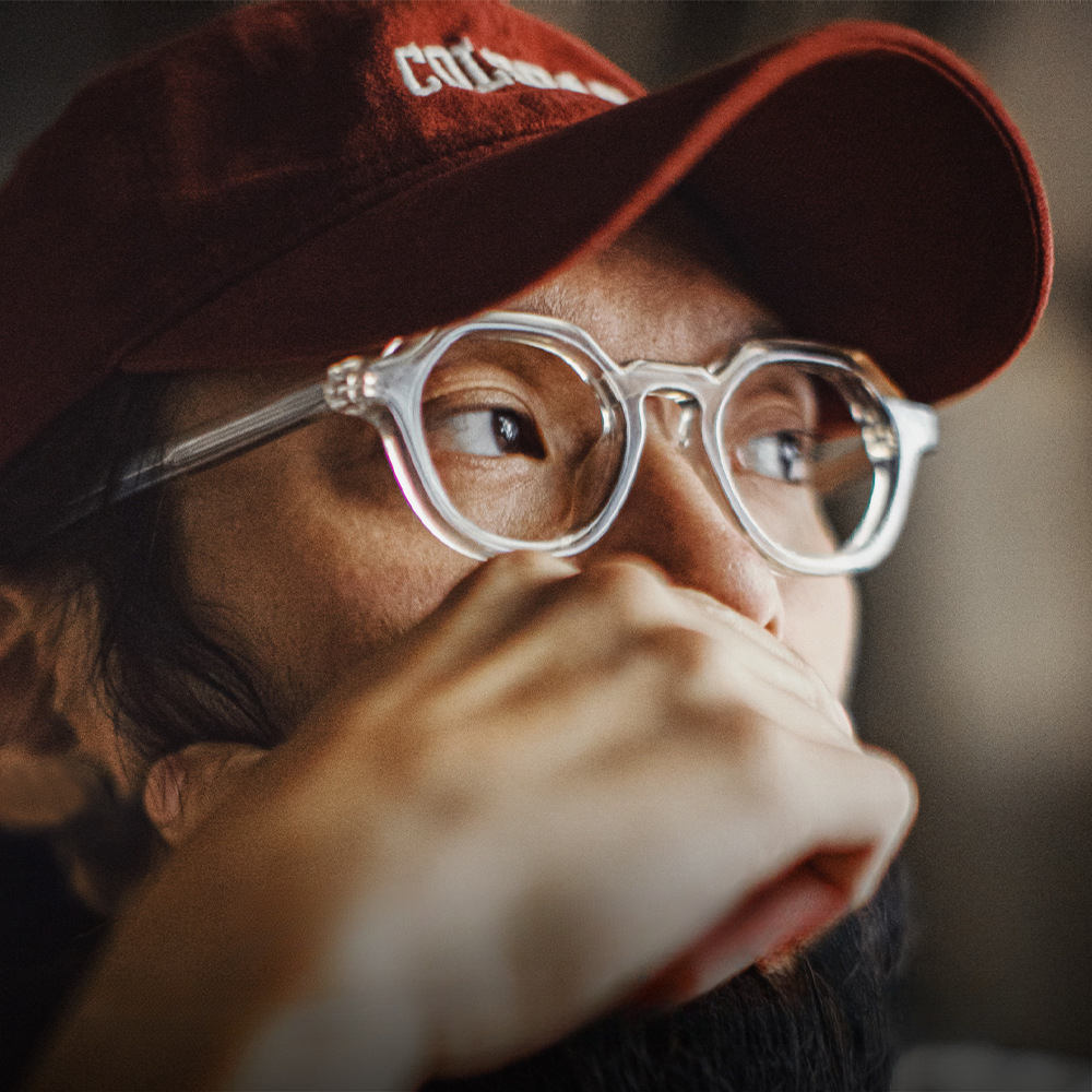 American Retro Classic Crown Panto Round Frame Thick Frame Glasses