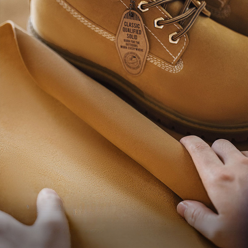 Maden autumn big yellow boots, casual mid help, Martin boots, outdoor hiking boots, retro workwear boots