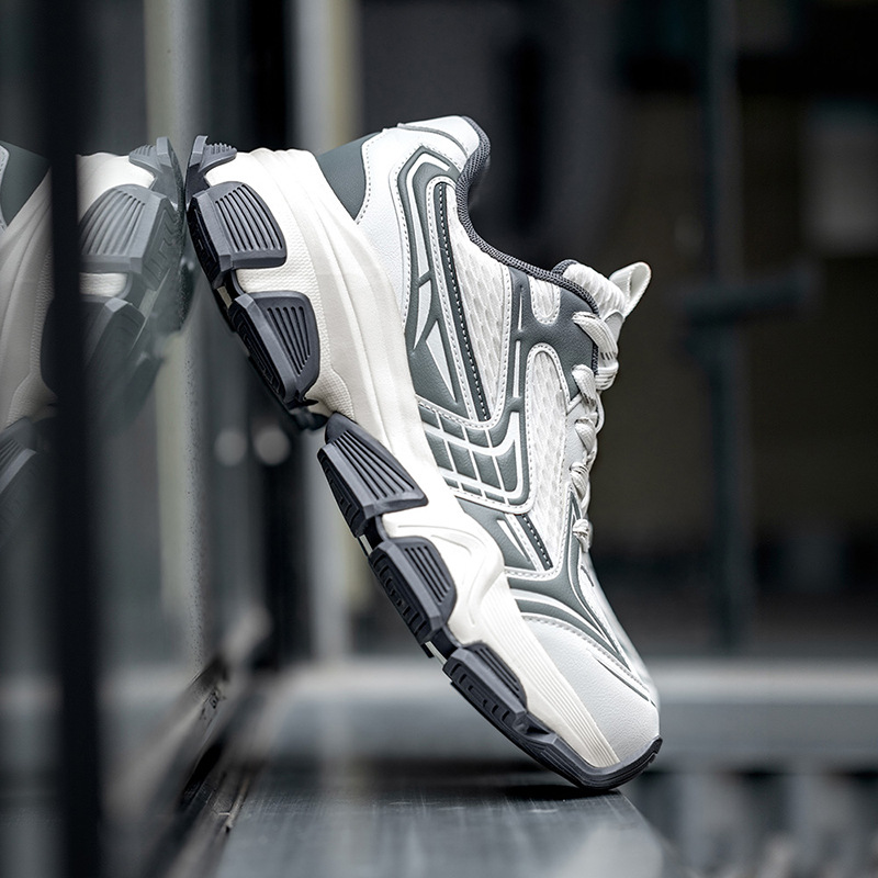 New summer breathable Y2K millennium style thick soled casual sports shoes