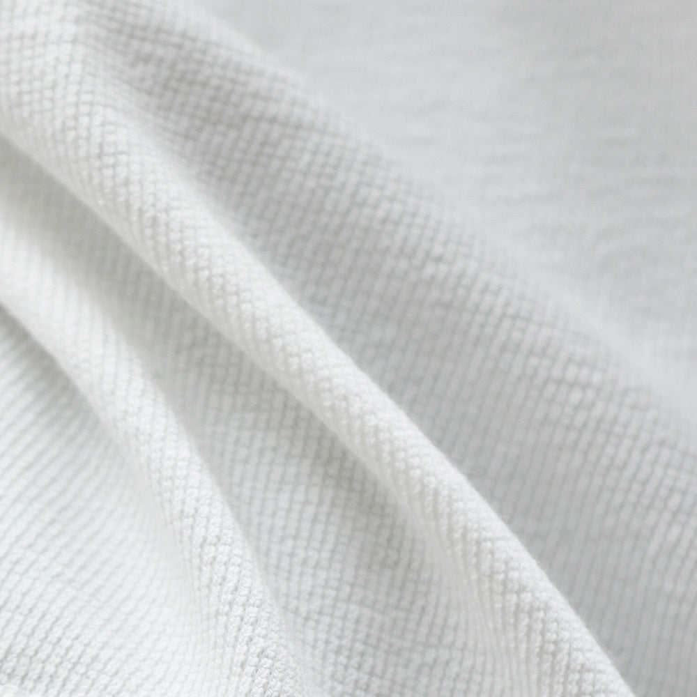 Autumn casual 280g MLS cotton long sleeved T-shirt men's loose fine jacquard texture base shirt