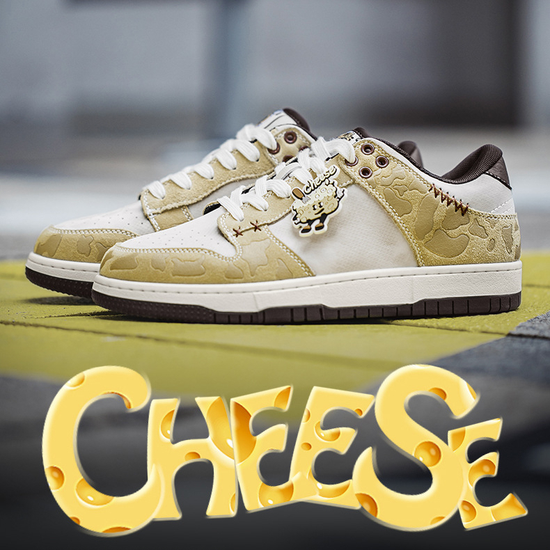 2025 New Niche Design Vintage Thick Soled Sports And Leisure Cheese Shoes
