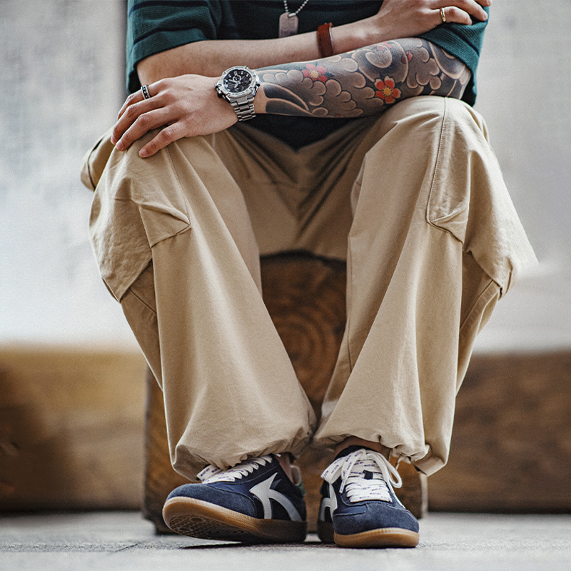 Maden's new retro summer sports niche versatile lightweight soft sole casual sneakers