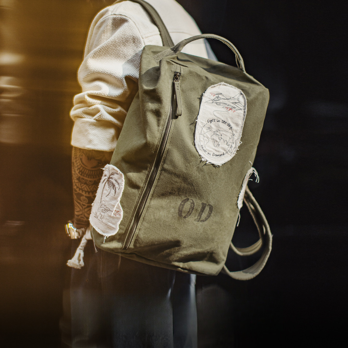 American Retro Standard Large Capacity Computer Backpack