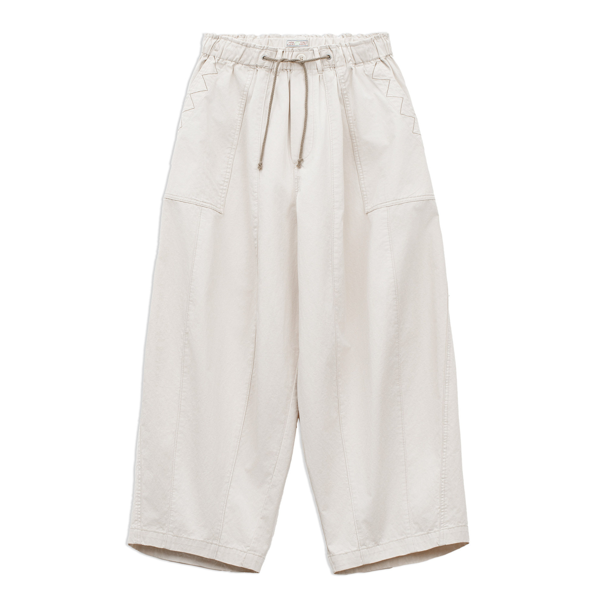 American Retro Loose Silhouette Khaki Japanese Casual Harem Pants