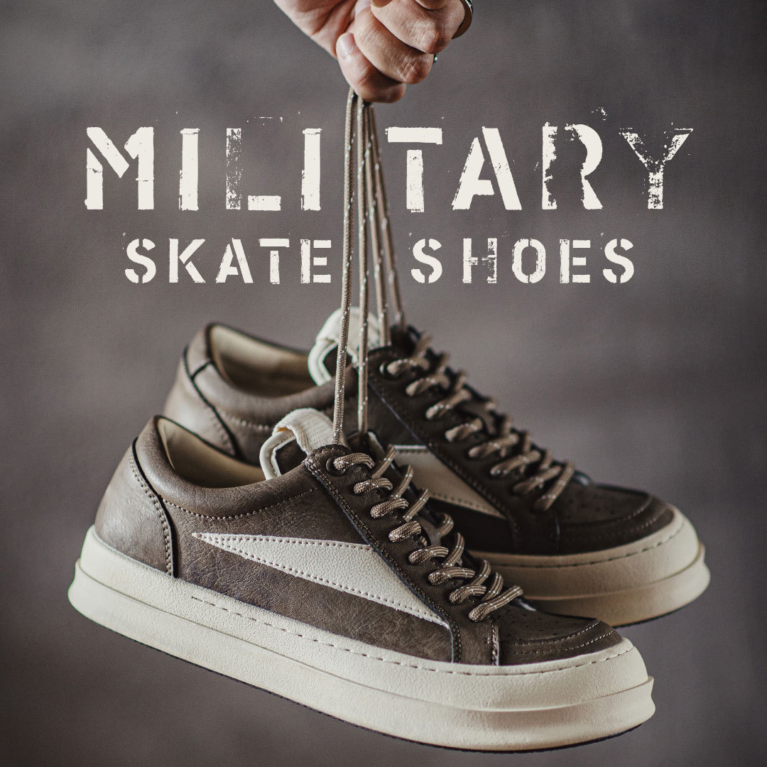 Autumn new men's retro RO thick sole height increasing brown cleanfit casual shoes