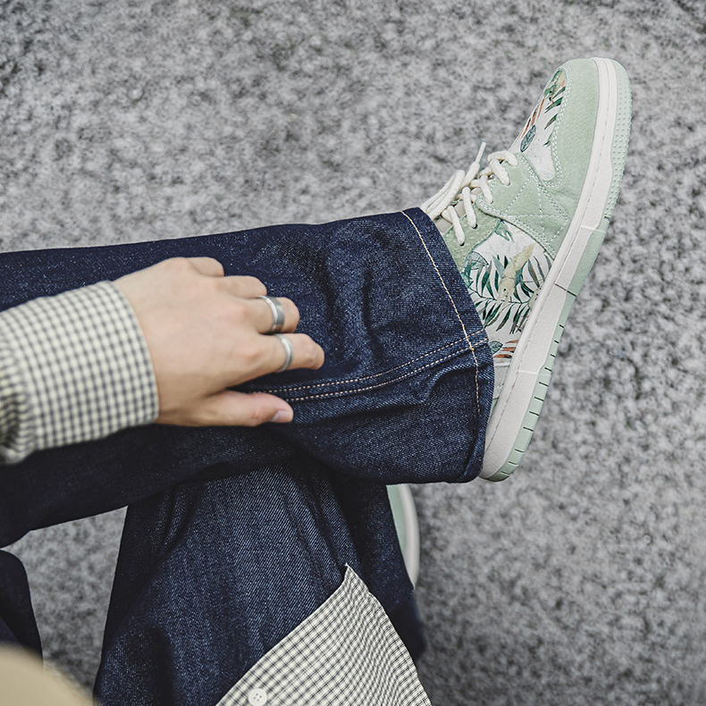 2025 New Men's Tropical Rainforest Printed Sports and Leisure Shoes